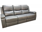 Manilla POWER reclining sofa, Leather Gel, cup holders, IN STOCK