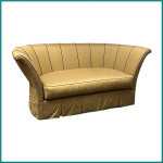 Henredon Allure Demi-lune Sofa Settee's, A Pair