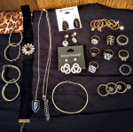 MIXED JEWELRY and CONTAINER