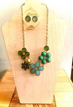 Necklace and earring set