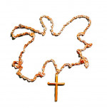 Fashion Jewelry gold tone cross pendant necklace long chain valentine'