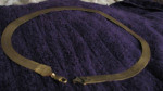Wide 11w 24long gold chain 36.3mm