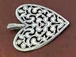 James Avery Mother's Day Heart Pendant New
