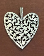 James Avery Mother's Day Heart Pendant New