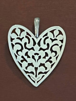 James Avery Mother's Day Heart Pendant New