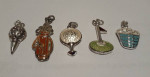 Golf Charms Lot of 5