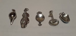 Golf Charms Lot of 5