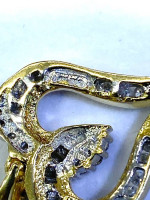 Diamond heart pendant