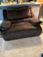 Very Nice Wide Recliner Chair and Reclining Sofa