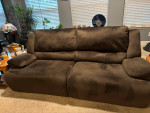Very Nice Wide Recliner Chair and Reclining Sofa