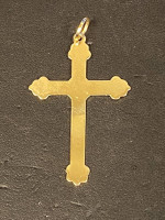 14 K gold cross