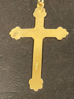 14 K gold cross