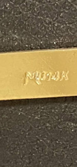 14 K gold cross