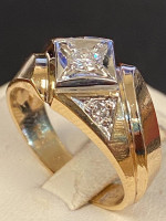 Diamond man’s ring