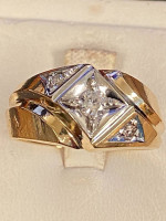 Diamond man’s ring