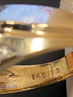 Diamond man’s ring