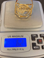 10K gold man’s ring