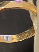 14 K Gold wedding band