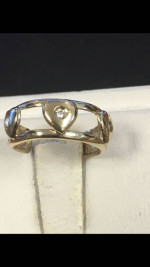 Gold toe ring