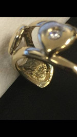 Gold toe ring