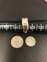 diamond Man’s gold ring