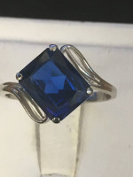 White  gold ring
