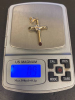 Gold cross
