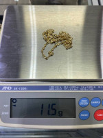 10 K gold Gucci chain