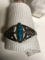 Bracelet Sterling Silver and Turquoise