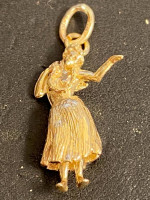 14 K gold charm