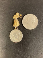 14 K gold charm