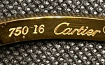Yellow gold Cartier Love bracelet sz 16