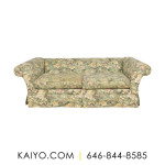 Ethan Allen Floral Roll Arm Sofa (Was 2200)