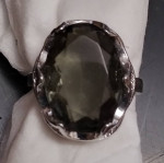 Ring White Gold Plated Size 5