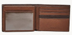 Fossil Ennis RFID Traveler Men's Wallet - Brown - BRAND NEW SEALED