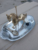 Carousel horse tray