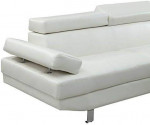 White leather sofa for sale