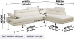 White leather sofa for sale
