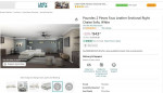 White leather sofa for sale