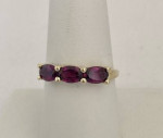 1.5 Carat Rhodolite Purple Garnet Ring 14k 2.5 Grams Retail Price $825