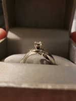 Engagement Ring & Wedding Band