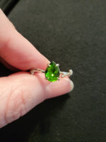 Green Stone Ring from Fragrant Jewels (Size 9)