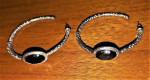 Lot of 9 Pair Pierced Earrings Silver-Toned and More!