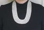 Cubic zirconia long necklace
