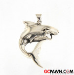 Shark Charm .925 Silver