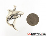 Shark Charm .925 Silver