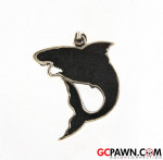 Shark Charm .925 Silver