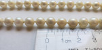 Pearl Necklace & Matching Diamond & Pearl Earrings