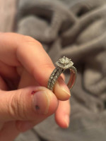 Gorgeous Halo Helzberg Rings