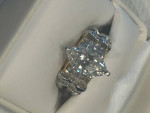 Custom Design 3.07 Carat Center Stone…Marquise Cut  GIA Certified